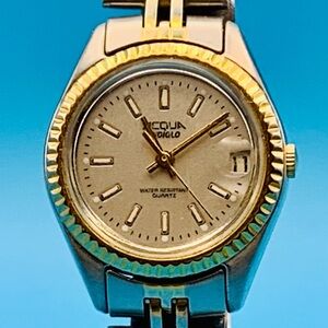 ACQUA By TIMEX Women’s Vintage 1998 Quartz Wristwatch Indiglo Works New Battery